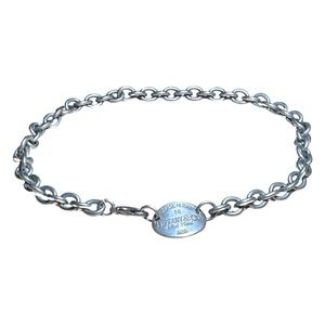 Classic Tiffany & Co chunky sterling silver choker